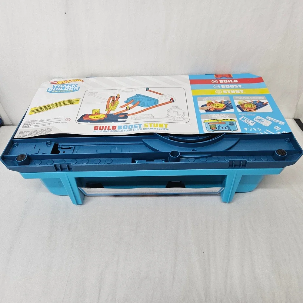 Hot Wheels Track Builder Unlimited Rapid Launch Builder GVG11 New Cut Outer‎ Box